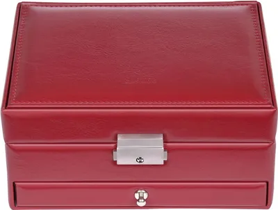 Produktbild von Sacher Schmuckschatulle New Classic Jewellery Case Carola Red rot