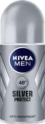 Produktbild von NIVEA Men Silver Protect Antitranspirant Roll-on 48H Antibakterieller Schutz 50ml