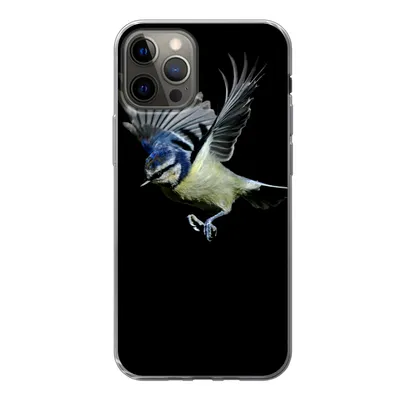 Produktbild von MuchoWow® Handyhülle Schutzhülle Hülle für iPhone 13 Pro Vogel - Federn - Porträt Silikon Softcase Handy Hülle - Handy-Tasche