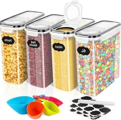 Produktbild von Luftdichte Vorratsdosen 4l BPA-freies Plastik für Küche