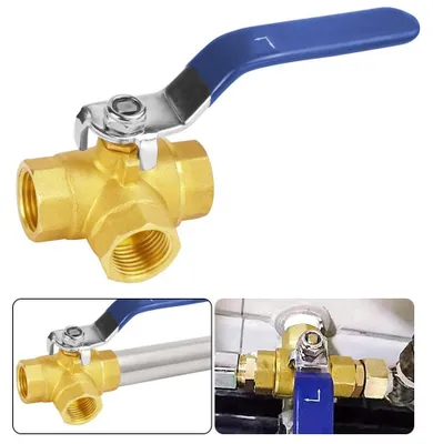 Image de Robinet à trois voies avec manette
