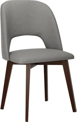 Obrázok produktu pre Čalúnená stolička k jedálenskému stolu AFTON 7 - orech / šedá