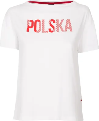 Immagine prodotto di 4F Maglietta a manica corta da donna dei tifosi della Polonia Bianco Rosso XS