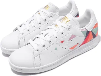 Produktbild von Adidas Originals Damen Sneaker Stan Smith Geometric ,Weiss ,FW6565 ,EUR 36 ,Neu