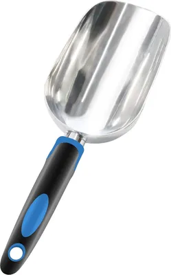 Produktbild von Große Aluminiumschaufel für Garten und Ackerbau, ergonomischer Griff
