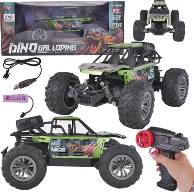 Produktbild von Ferngesteuertes Auto RC Dinosaurier Batterie Kabel Fahrzeug