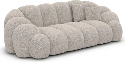 Produktbild von Bouclé 2-Sitzer Couch Liora Sand