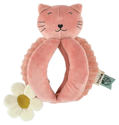 Produktbild von Trixie Greifball Baby rosa Mrs. Cat Baumwolle