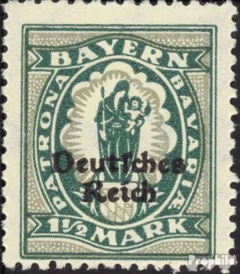 Produktbild von Briefmarken Deutsches Reich 1920 Mi 131 gestempelt Bayernabschied
