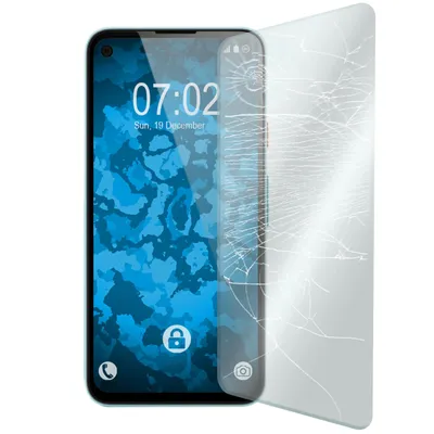 Produktbild von 2er-Pack PhoneNatic Glas-Folie klar  kompatibel mit Google Pixel 4a (G025J/GA02099) - Panzerglas für Pixel 4a (G025J/GA02099)
