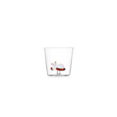Immagine prodotto di ICHENDORF Tumbler GATTO SDRAIATO BCO CODA AMBRA