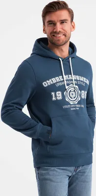 Produktbild von Ombre Kapuzensweatshirt Herren dunkelblau XL