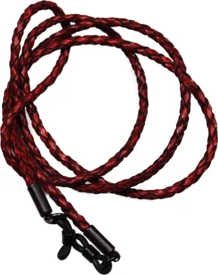 Produktbild von Brillenband echt Leder geflochten (braun)