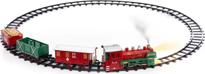 Produktbild von Weihnachtsbahn mit echtem Dampf