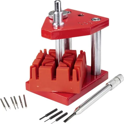 Produktbild von TOOLCRAFT Uhrmacher-Werkzeugsatz 1 Stück Klingenbreite: 0.5 mm, 1 mm, 1.5 mm, 2.5 mm
