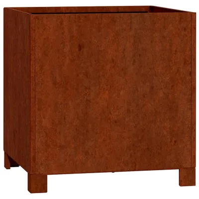Obrázok produktu pre Kvetináč z ocele Corten, rozmer 40 x 40 x 40 cm