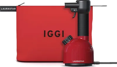 Produktbild von Laurastar IGGI Travel Edition Tragbarer Dampfglätter – Kompakter Handsteamer zum Glätten & Auffrischen von Textilien, Für Reisen geeignet