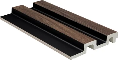 Produktbild von HEXIM Lamellenwand HDPS Polystyrol - Lamellen Wandverkleidung Akustikpaneele Wandpaneele Holz Imitat - (Muster - hellbraune Holzstruktur) Holzpaneele Decke