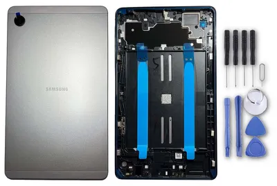 Obrázok produktu pre Kryt batérie pre Samsung Galaxy Tab A9 4G GH81-24741A strieborný náhradný diel