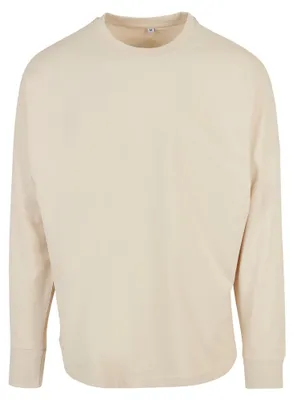 Image de Build Your Brand - T-shirt pour hommes/femmes unie à manches longues LT2073 (3XL) (sable)