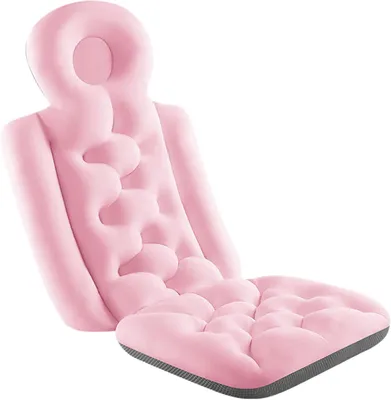 Produktbild von Rutschfestes Spa-Kissen mit atmungsaktivem Netzgewebe und ergonomischer Kopfstütze.