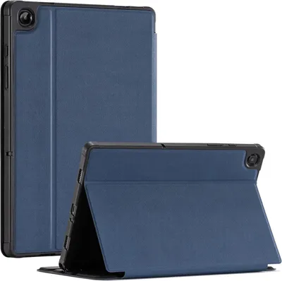 Produktbild von CoBak Hülle für Samsung Galaxy Tab A9 Plus 11 Zoll 2023, Kunstleder Smart Cover, Auto Sleep/Wake, Dunkelblau