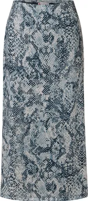 Produktbild von Street One Midirock 'Gemusterter Mesh-Rock', A361784, Arona Blue, Gr. 38