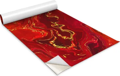 Produktbild von Selbstklebende Möbelfolie - Dekorationsfolie - Tischmöbel - Zuschneidbar - Marmorlava - 100 x 50 cm