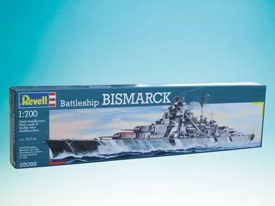 Produktbild von Revell Bismarck, Modell eines Marineschiffs, Montagesatz, 1:700, Battleship Bismarck, Pro, 295 Stück(e)