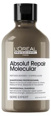 Produktbild von Champú Reparador L'Oreal Professionnel Paris Absolut Repair Molecular 300 ml
