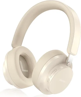 Obrázek produktu pro Bezdrátová sluchátka Bluetooth s potlačením šumu, sluchátka přes uši Bluetooth s mikrofonem, 65h přehrávání, čisté hovory, pohodlné nošení na cestách