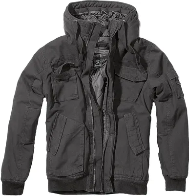 Immagine prodotto di Brandit - Giacca invernale vintage BRONX nero - L