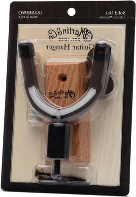 Produktbild von Famanu Gitarrenhalter Robuste Wandhalterung - Verstellbar, Naturholz