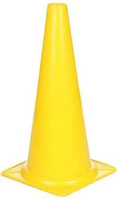 Produktbild von Sportkegel Gelb, Höhe 10-46 cm, für Spielfeldabgrenzung und Slalom
