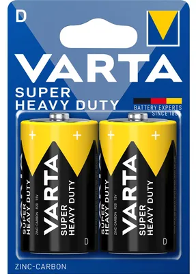 Produktbild von VARTA Superlife, Batterie, (2 Stück, D (Mono))