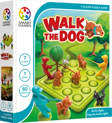 Zdjęcie produktu dla Gra planszowa - Walk the Dog - gra logiczna Smart Games
