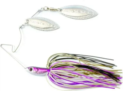 Produktbild von Lurefans F10 Spinnerbait Purple Shiner #112