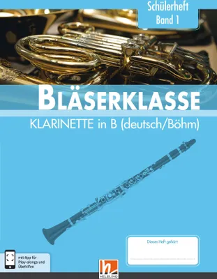 Produktbild von Leitfaden Bläserklasse. Schülerheft Band 1 - Klarinette
