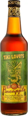 Produktbild von Tiki Lovers Pineapple Spirit Drink 45% Vol. 0,7l