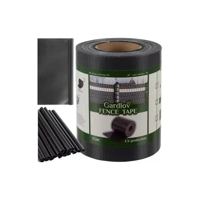 Obrázok produktu pre Gardlov 23696 Plotová tieniaca fólia 19 cm x 35 m, 450g/m2, antracit