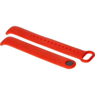 Produktbild von Armband Fixed Silicone Strap für Xiaomi Smart Band 8 / 8 NFC, Rot