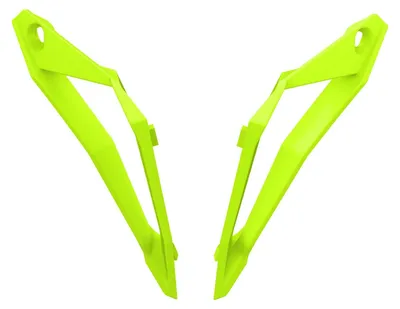 Productafbeelding van Gele kinluchtinlaatjes voor de Airoh Aviator 3 helm