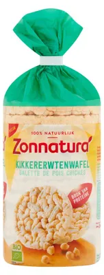 Productafbeelding van Zonnatura Kikkererwtenwafel  (100 gr)