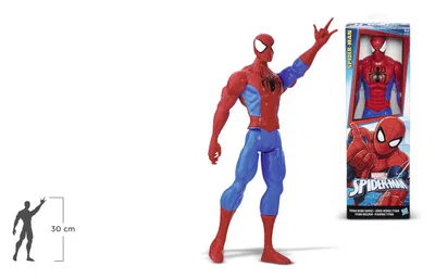 Produktbild von Hasbro - Spider-Man Titan Hero Figur Spider-Man B9760EU4