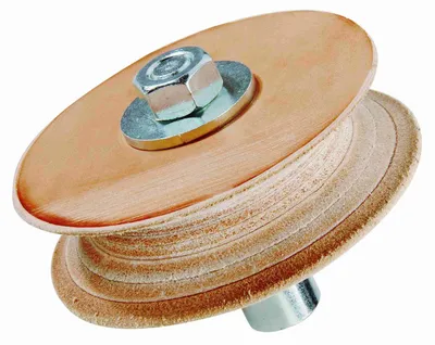 Produktbild von Holzkraft Lederabziehscheibe Ø 100 mm, profiliert