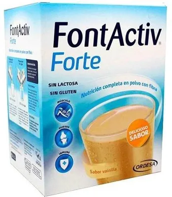 Produktbild von Ordesa Fontactiv Forte Vanillegeschmack 30 g 14 Beutel