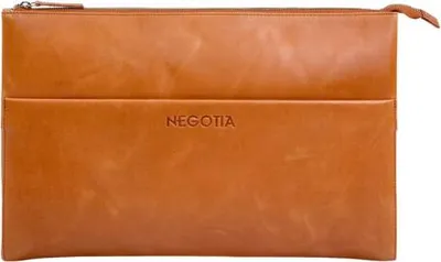 Obrázok produktu pre NEGOTIA Alpha - Laptop Folio 16 palcov - kožená taška na notebook 15,6 - Apple MacBook Pro 15,6-16 palcov - obal na notebook - 15 palcov - taška - hne