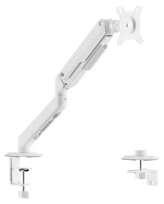Produktbild von AISENS DT32TSR-435, Klemme /Bolzen, 9 kg, 43,2 cm (17"), 81,3 cm (32"), 100 x 100 mm, Weiß