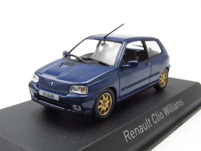 Produktbild von Norev 517521 Renault Clio Williams 1996 blau metallic 1:43