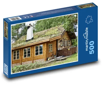 Zdjęcie produktu dla martinpuzzle - Puzzle 500 - Chalupa - wieś, dom